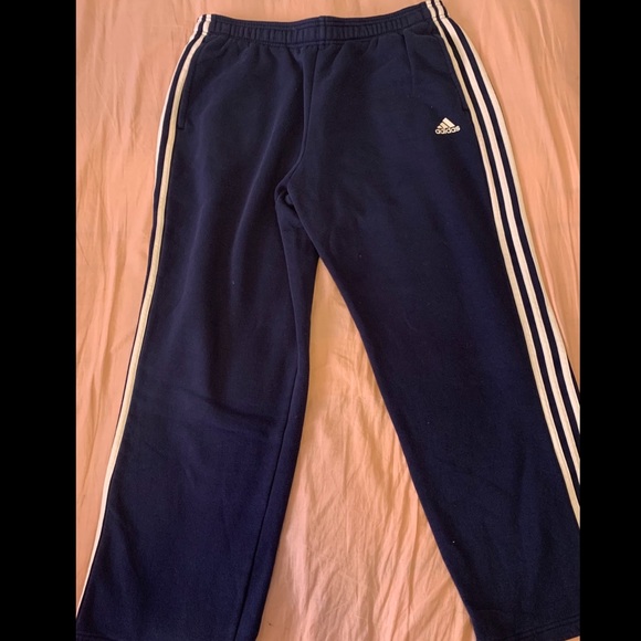 Navy Blue Adidas Set. Worn Once,NEVER worn outside - Picture 3 of 3